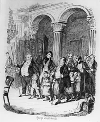 Dîners publics, illustration de 